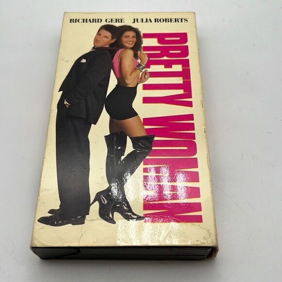 PRETTY WOMAN VHS (1990) RICHARD GERE/JULIA ROBERTS - Picture 1 of 3